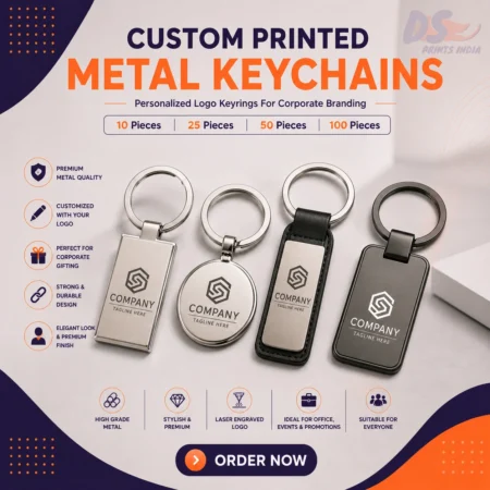 Custom metal keychains for branding