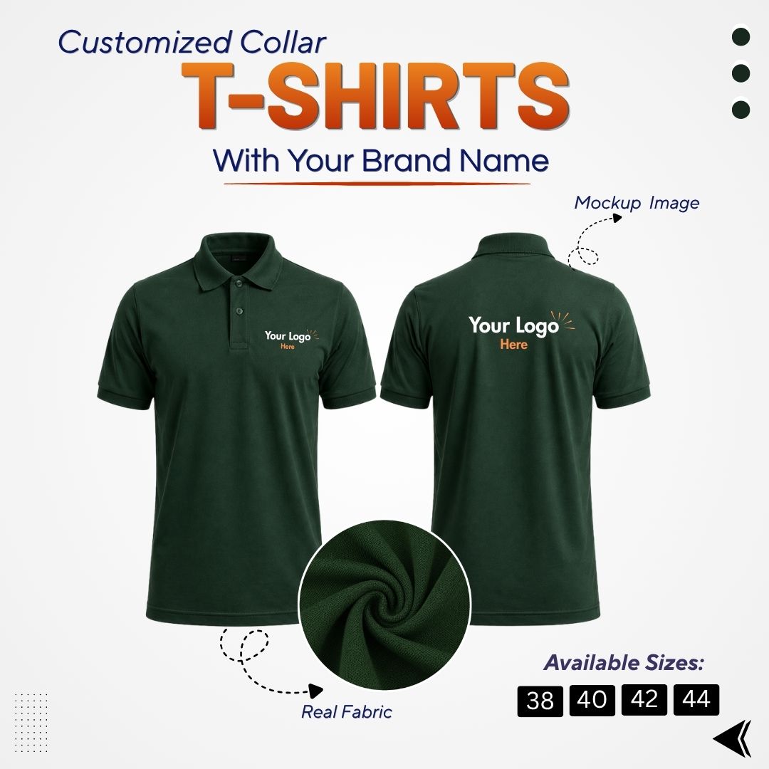 Customized Polo T-Shirt With Your Company Logo | Order Logo Printed Tees | DS PRINTS - Image 14