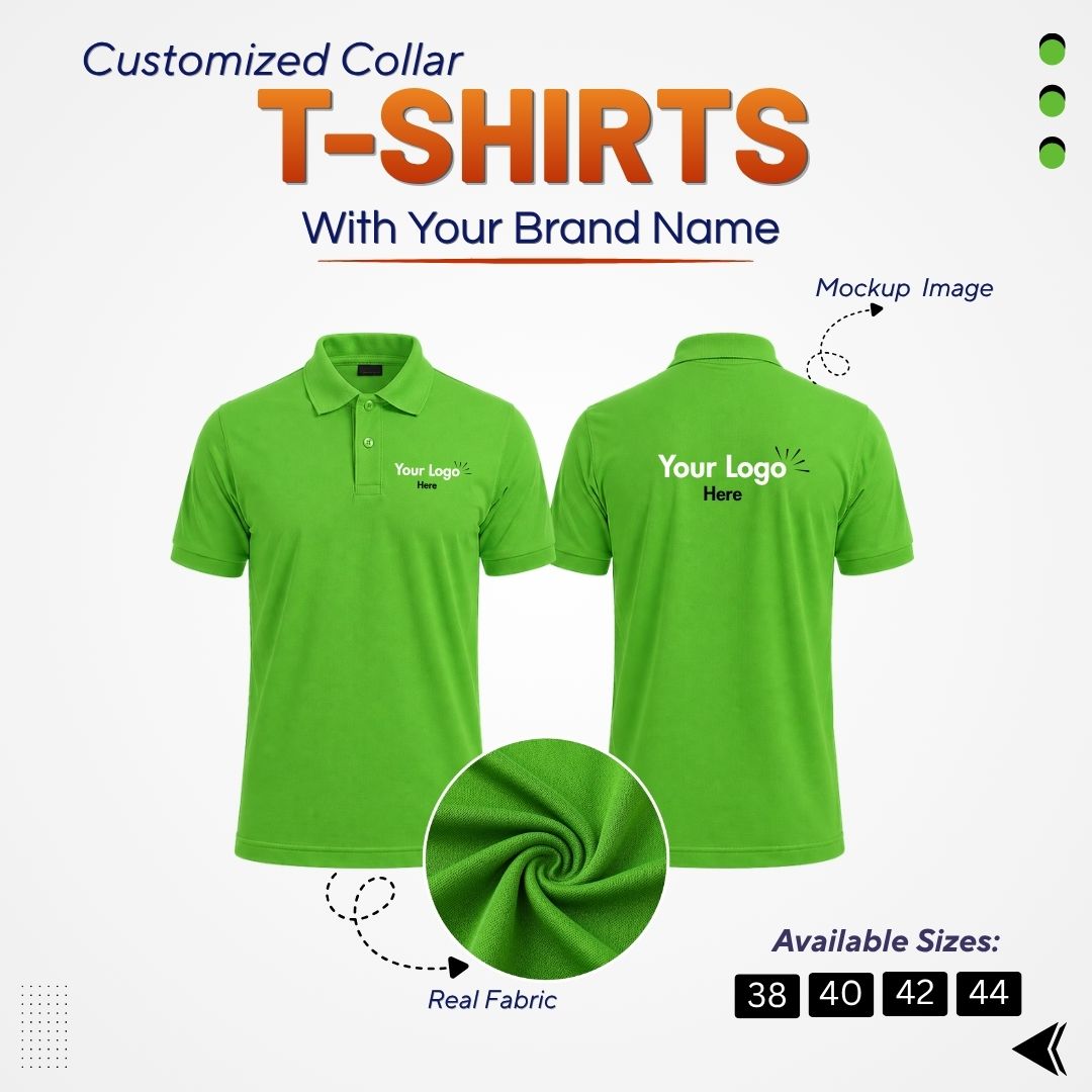 Customized Polo T-Shirt With Your Company Logo | Order Logo Printed Tees | DS PRINTS - Image 13