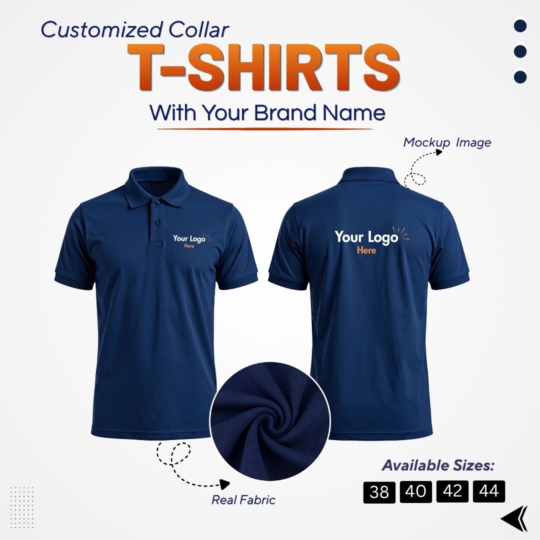 Customized Polo T-Shirt With Your Company Logo | Order Logo Printed Tees | DS PRINTS - Image 10
