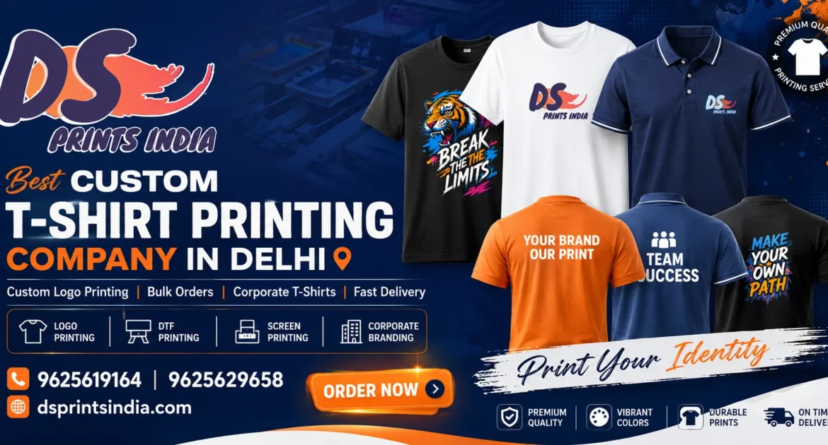 Premium custom t-shirt printing services