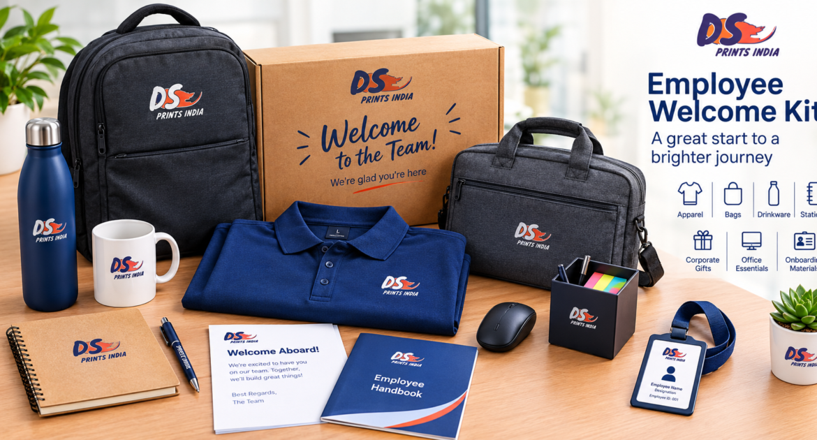 Employee Welcome Kit Items for New Employees