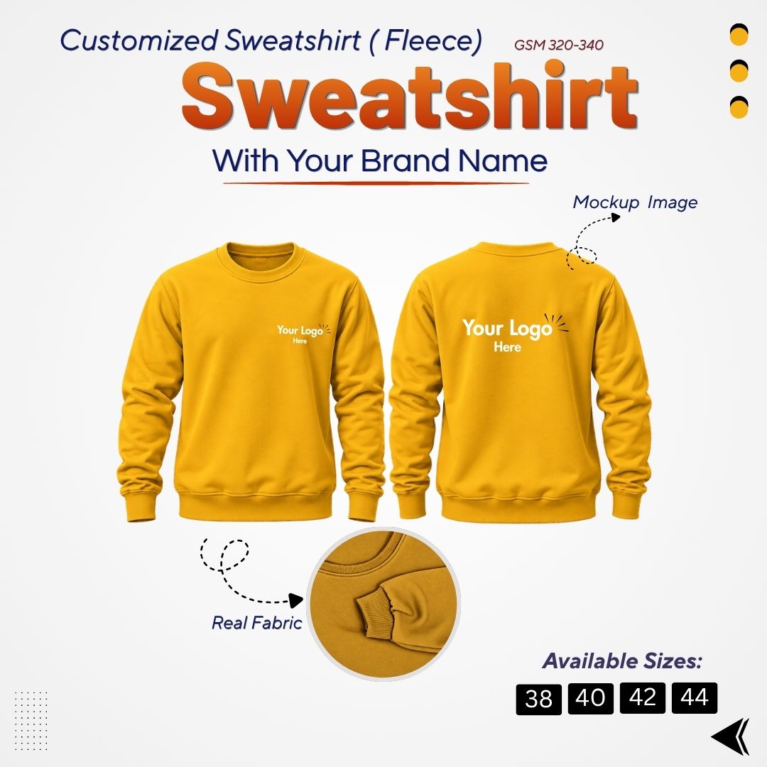 Sweatshirt-yellow